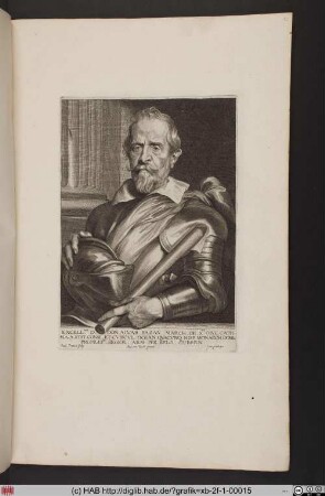 Don. Alvar. Bazan [Porträt des Generals Álvaro de Bazán; Alvaro Bazan; Portret van de commandant Don Álvaro de Bazán]