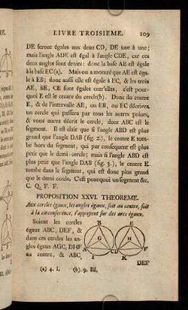 109-124, Proposition XXVI.-XXXVII. Theoreme.