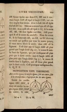 109-124, Proposition XXVI.-XXXVII. Theoreme.