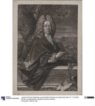 Porträt des Jacob Gottfried Scheurl von Defersdorf