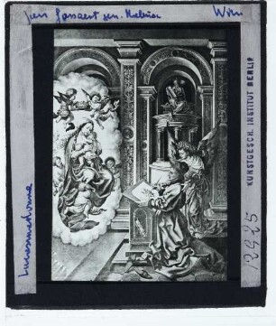 Gossaert, Der Hl. Lukas malt die Madonna,Gossaert, Der Hl. Lukas malt die Madonna