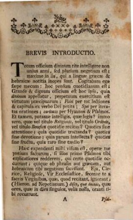 Methodus Psalmos intelligendi facilius