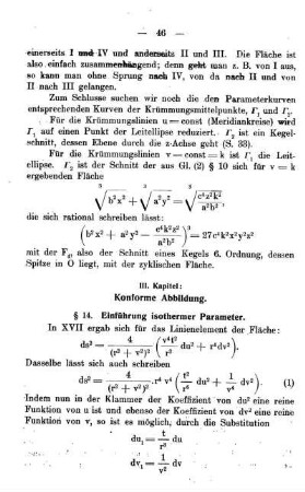 III. Kapitel - Konforme Abbildung.