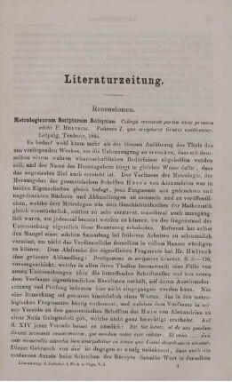 Literaturzeitung.
