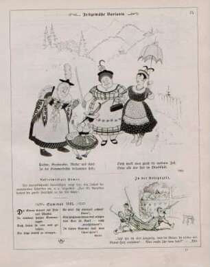 "Zeitgemäße Variante" "In der Kriegszeit"