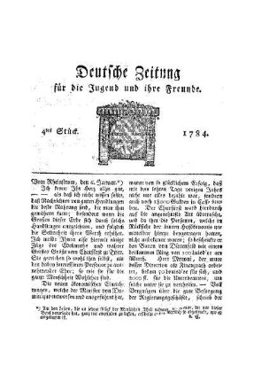 Vom Rheinstrom, den 6. Januar