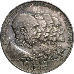 Lauer, Lorenz Christian: Franz Joseph I., Wilhelm II., Mohammed V. und Ferdinand I.