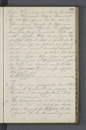 Grosse Versammlung am Freitag den 17. Januar 1908.
