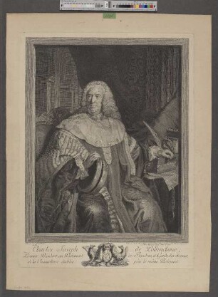 Charles Joseph de Pollinchove : Premier Président au Parlement de Flandres, et Gardes des Sceaux de la Chancellerie établie près le même Parlement