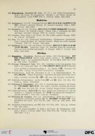 Baktria (Nr. 449-453)