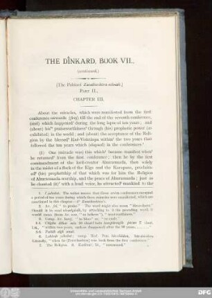 The Dînkard, Book VII., (continued.)