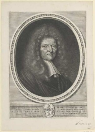 Bildnis des Philippus Wilhelmus a Gunterrod