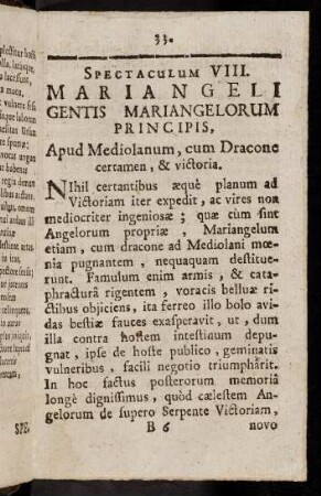 33-44, Spectaculum VIII.-IX.
