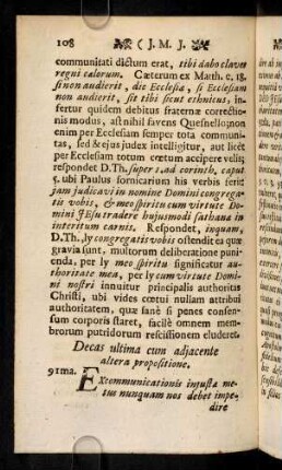 108-111, 91ma. Excommunicationis injusta ...