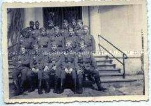 Gruppenbild von Heeressoldaten