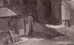 Hauseingänge bayrischer Bauernhäuser