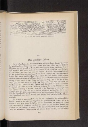 VI Das gesellige Leben