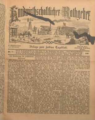 24: Beilage vom Montag, 13. November 1899
