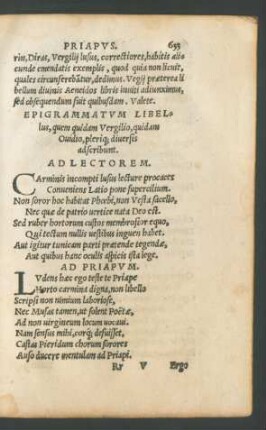 Epigrammatum Libellus ...
