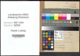 Entnazifizierung Ludwig Heydt , geb. 17.09.1894 (Rechtsanwalt)