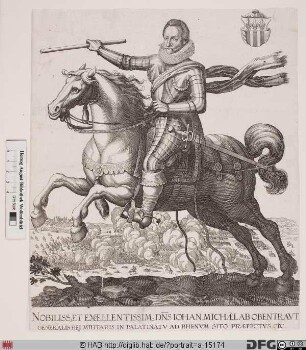 Bildnis Hans Michael Elias von Obentraut