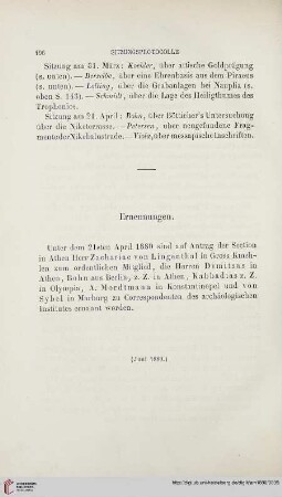 Ernennungen