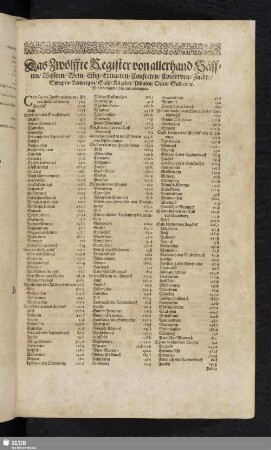 Das zwölffte Register von allerhand Säfften, Wassern, Wein, Essig, Extracten, Confecten, Conserven, Zucker, Syrupen, Latwergen, Saltz, Kügelen, Pillulen, Oelen, Salben, [et]c. Wie die einzumachen und zu bereyten