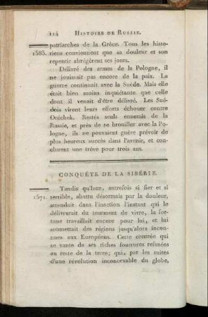 Conquéte de la Sibérie.