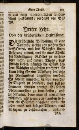 125-138, Dritte Lehr.