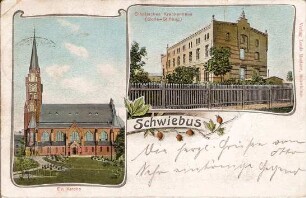 Postkarte, Schwiebus (Świebodzin)