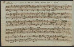 Fantasien and Fugen. Auszüge; org; c-Moll; BWV 562/1