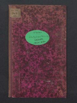 10 Jahre der Entwickelung Cassels 1866 bis 1876 : Plan der Residenzstadt Cassel 1878