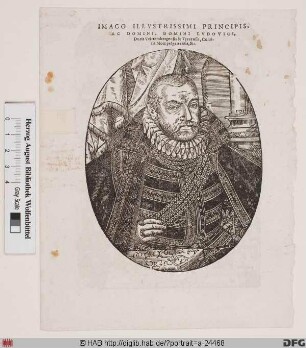 Bildnis Ludwig III., Herzog von Württemberg (reg. 1568(78)-93)