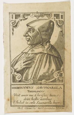 Bildnis des Hieronymvs Savonarola