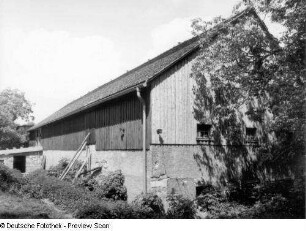 Brabschütz-Merbitz, ? Bauernhof, Scheune