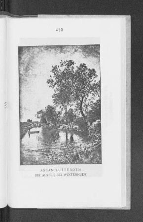 Die Alster bei Winterhude