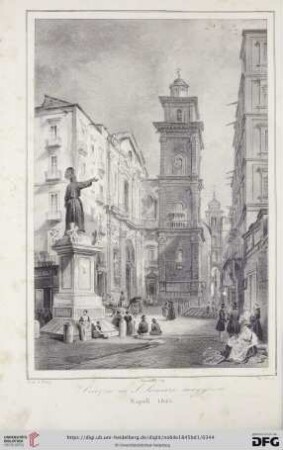 Napoli - Piazza di S. Lorenzo maggiore