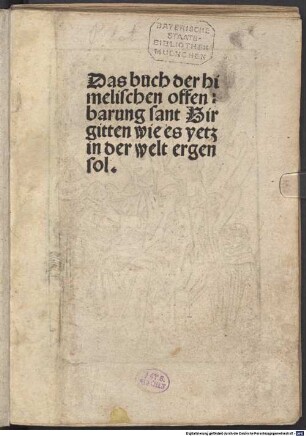 Das buch der himelischen offenbarung