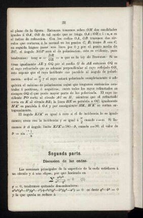 Discusion de las ondas