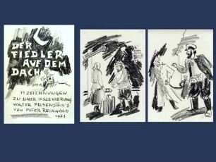 Zeichnungen zu "Der Fiedler" [Nr. 01-03]