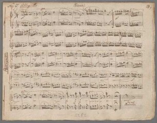 Le perruqier de la régence, Auswahl, arrangiert, Klavier 4händig. - BSB Mus.Schott.Ha 5219-2