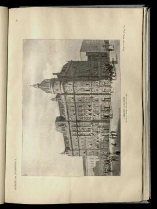 Franklhof in Budapest. Architekt: Alfred Wellisch.