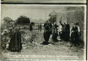 Schmuggler an der deutsch-holländischen Grenze