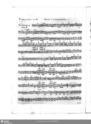 Bassi e Violoncelli