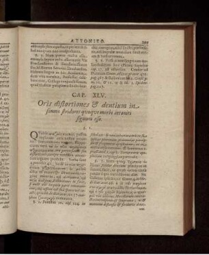 Cap. XLV. Oris distortiones & dentium in somno stridores quoque morbi attoniti signum esse