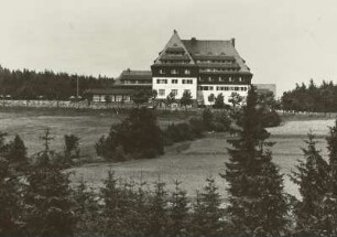 Altenberg, Berghof "Raupennest", Ansicht von Südosten