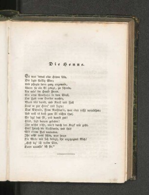 Die Henne.