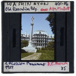 Washington, First Division Monument