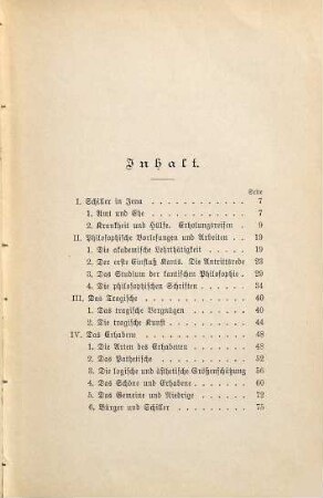 Schiller als Philosoph : in zwei Büchern, 2. Die akademische Zeit : 1789 - 1796