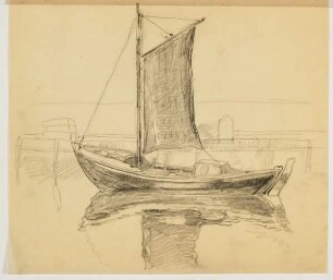 Kleines Segelschiff